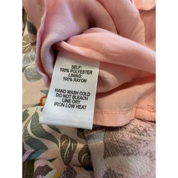 "LULUS" Floral Back Tie Sundress SZ XS Boho Cottage Core Fairy Prairie Whimsical - Picture 12 of 13